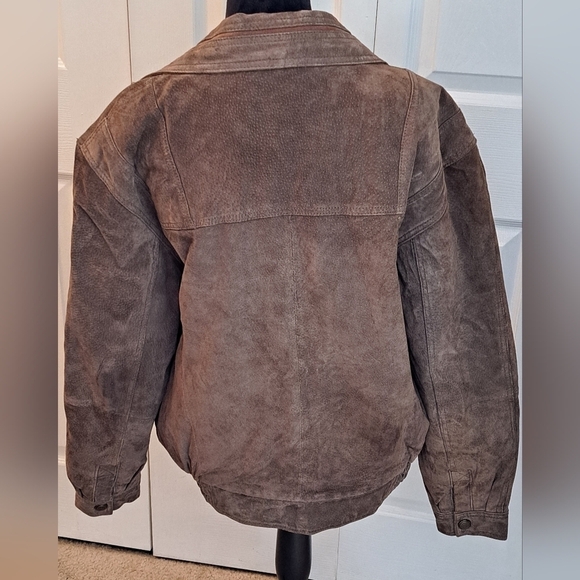 Genuine Suede Charles Klein Jacket   Size M - Picture 3 of 13